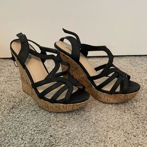 Strappy Wedges